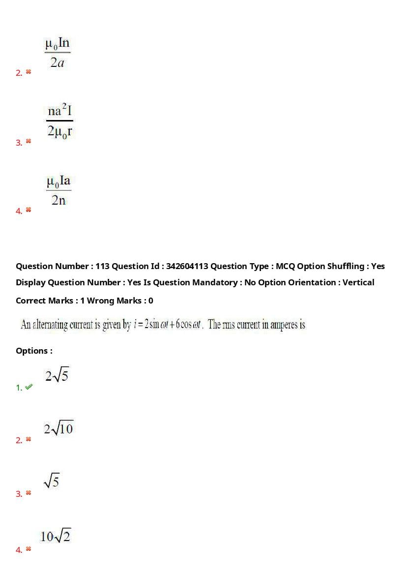 TS EAMCET 2021 Question Paper PDF with Answer Keys (Engineering)