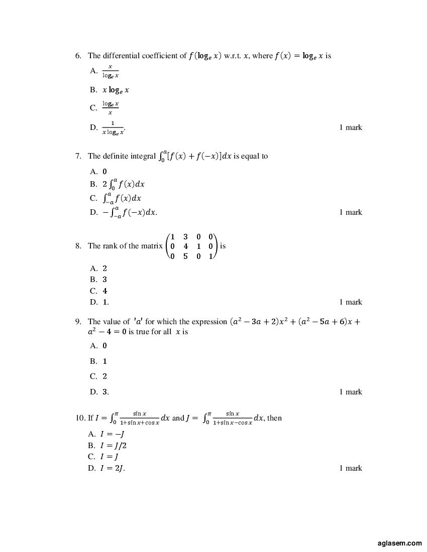 ACET 2017 Question Papers PDF with Solutions (April, June)
