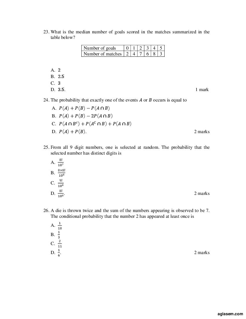 ACET 2017 Question Papers PDF with Solutions (April, June)