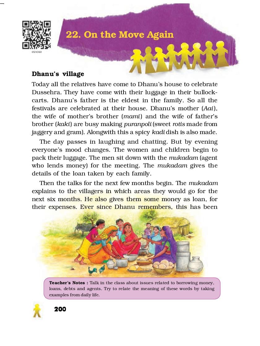 NCERT Book Class 5 EVS Chapter 22 On the Move Again - Page 1