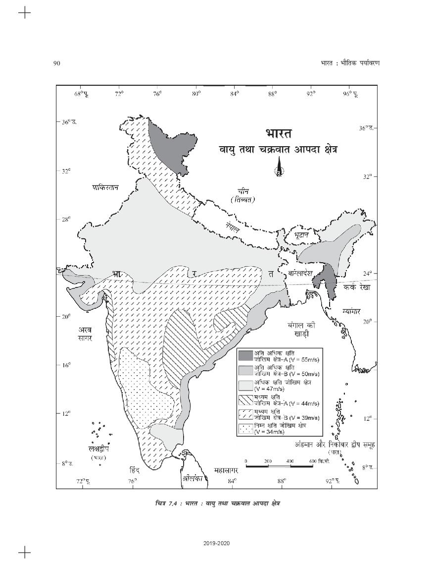 RBSE Book Class 11 Geography (भारत भौतिक पर्यावरण) Chapter 7 प्राकृतिक