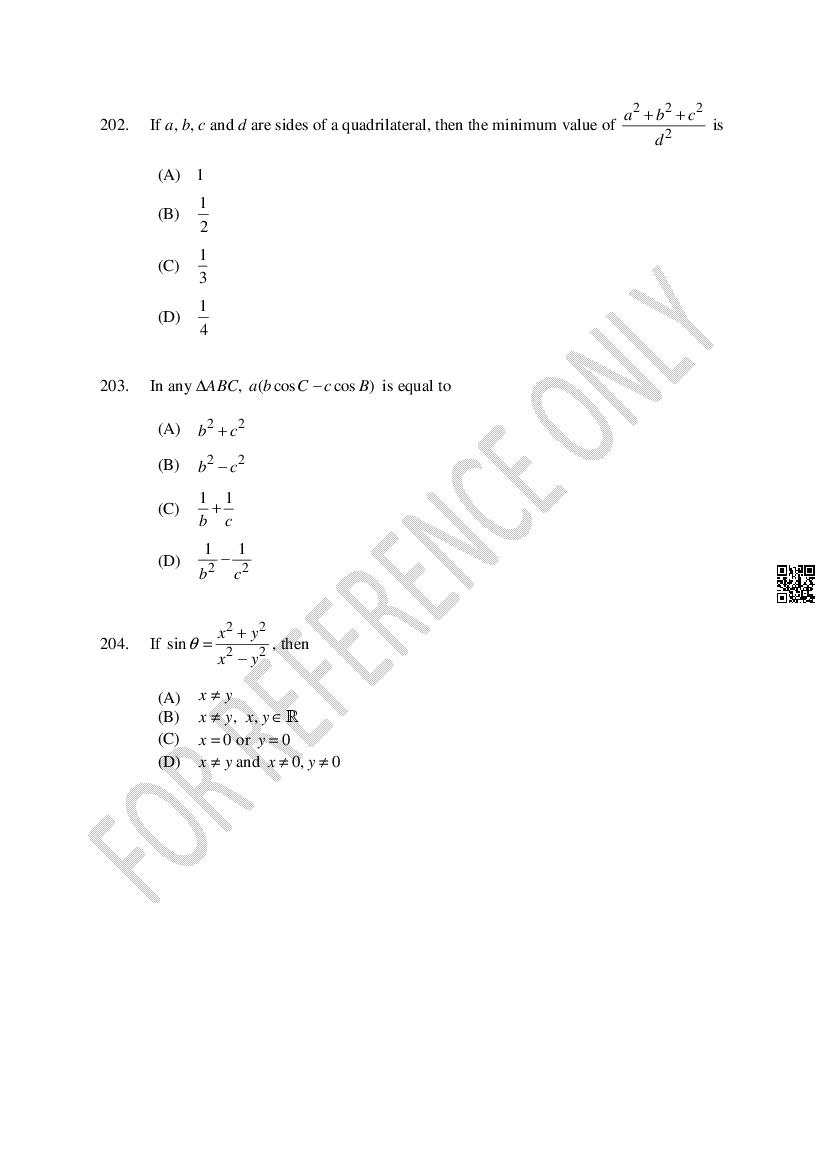 CUSAT CAT 2024 Question Papers PDF (B.Tech Shifts 1 to 5, 35 Papers)