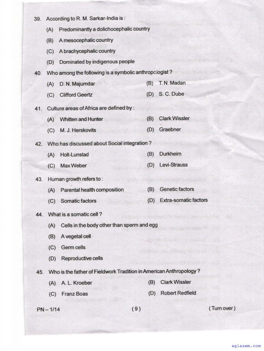 Odisha CPET 2023 Question Paper PDF (Subject-wise, 42 Papers)