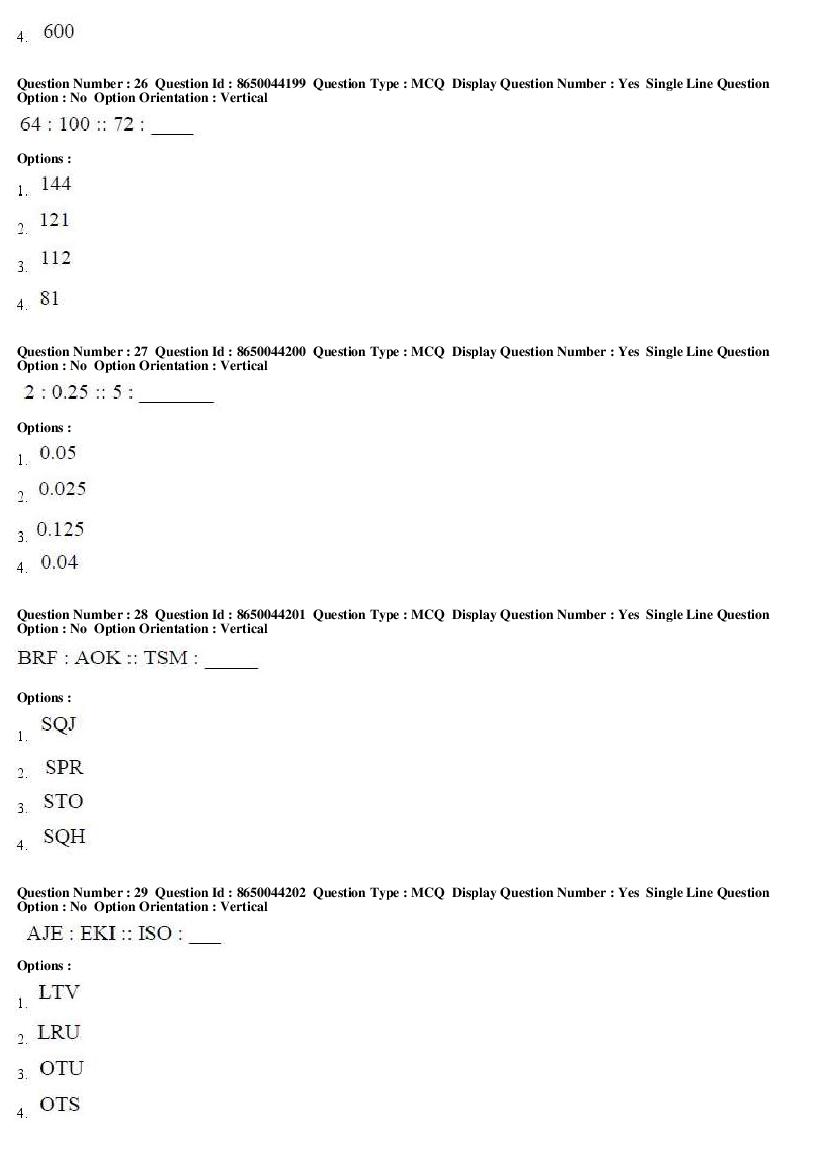 AP ICET 2017 Question Papers PDF (Shift 1 and Shift 2)