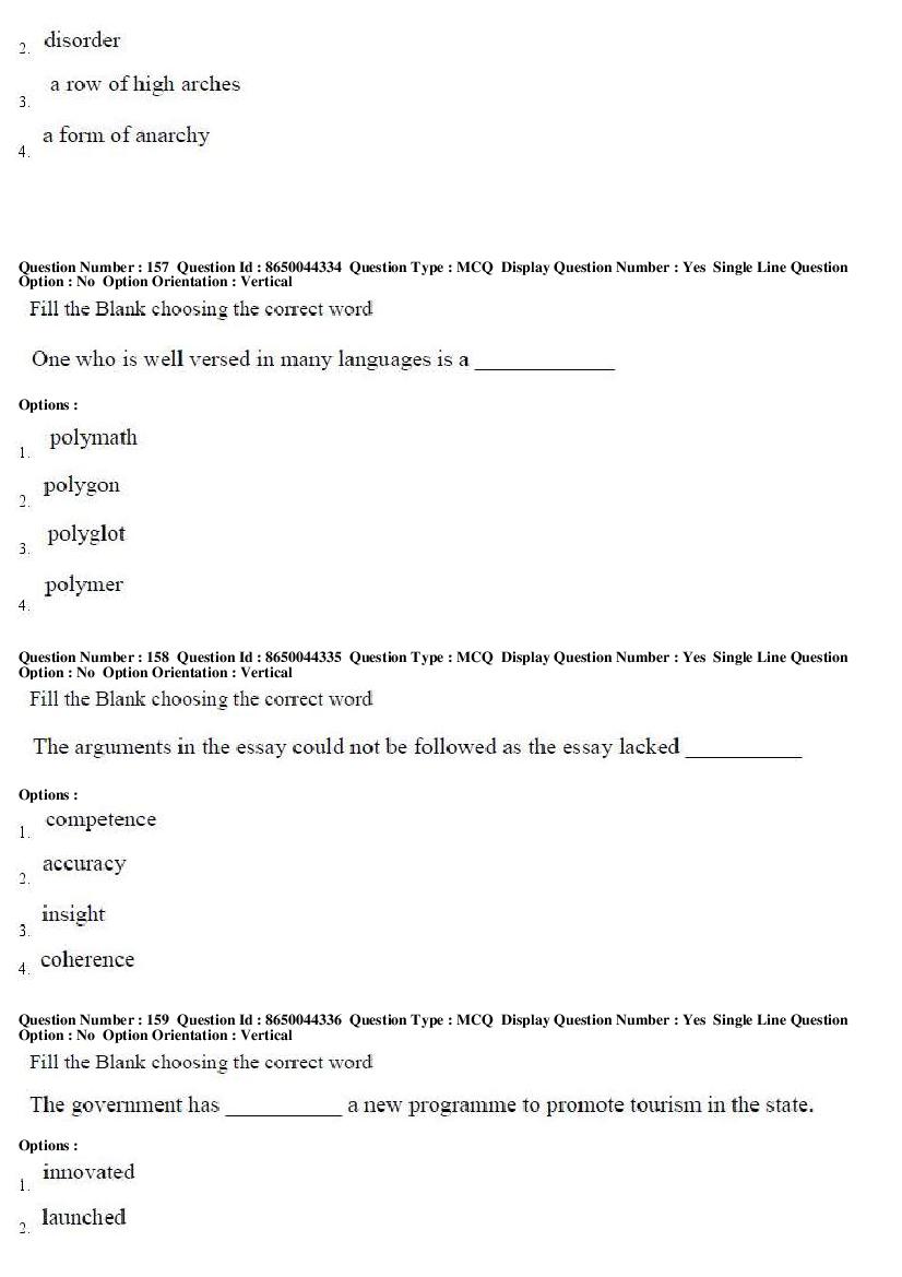 AP ICET 2017 Question Papers PDF (Shift 1 and Shift 2)