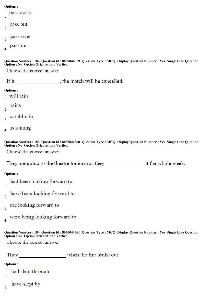 AP ICET 2017 Question Papers PDF (Shift 1 and Shift 2)