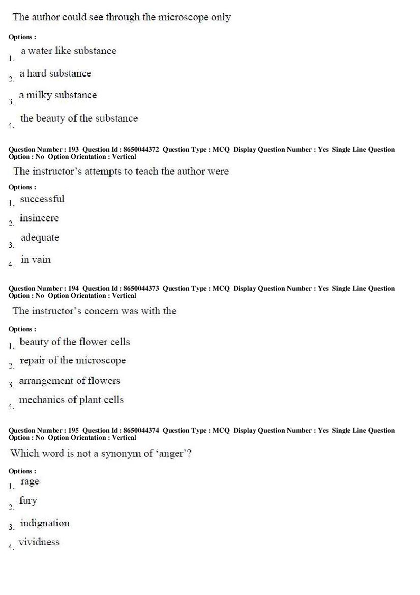 AP ICET 2017 Question Papers PDF (Shift 1 and Shift 2)