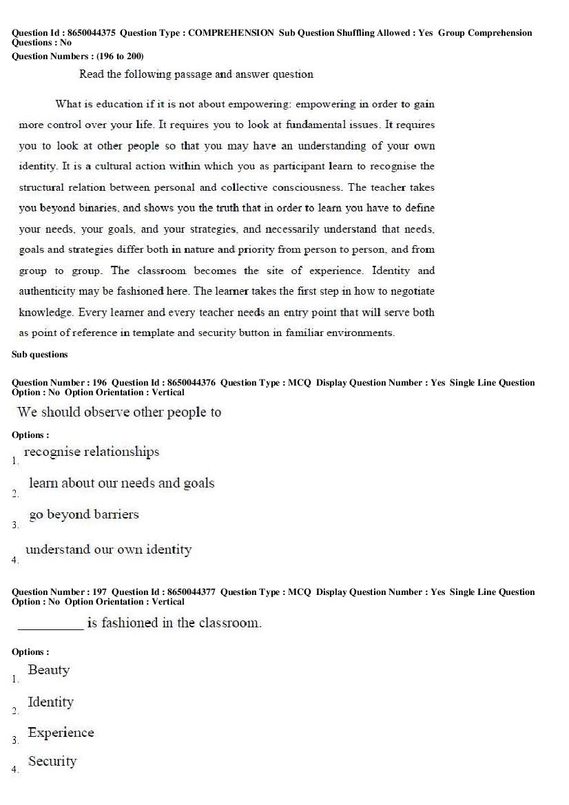 AP ICET 2017 Question Papers PDF (Shift 1 and Shift 2)