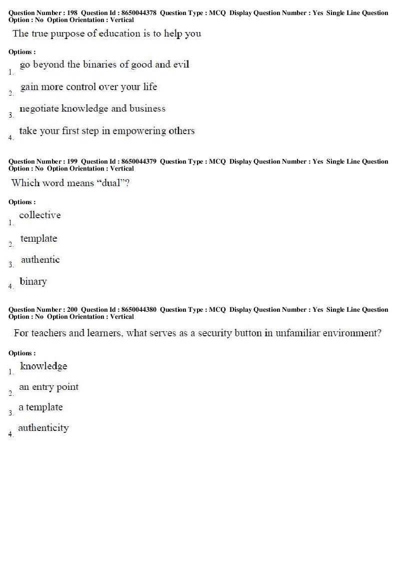 AP ICET 2017 Question Papers PDF (Shift 1 and Shift 2)