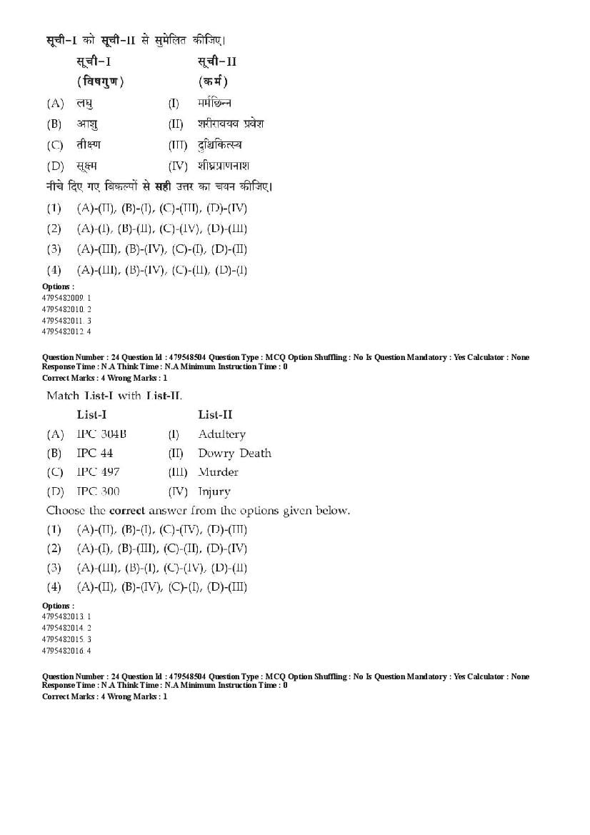 AIAPGET 2023 Question Paper PDF (Ayurveda, Homoeopathy, Siddha, Unani)