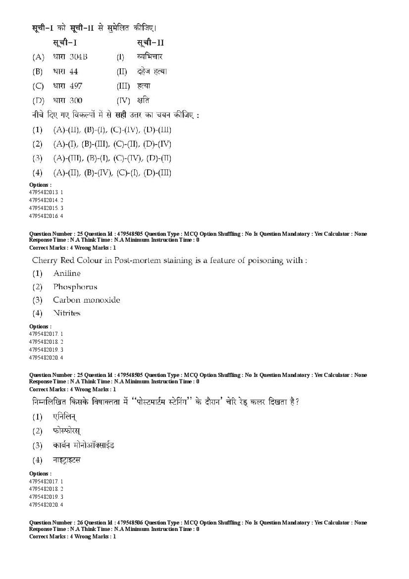 AIAPGET 2023 Question Paper PDF (Ayurveda, Homoeopathy, Siddha, Unani)
