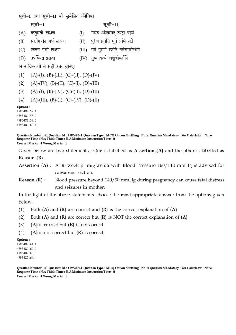 AIAPGET 2023 Question Paper PDF (Ayurveda, Homoeopathy, Siddha, Unani)