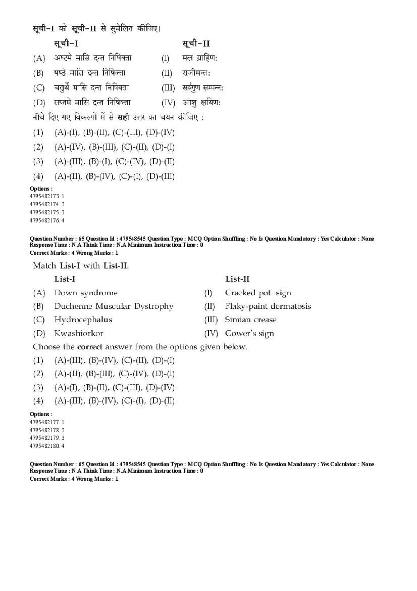 AIAPGET 2023 Question Paper PDF (Ayurveda, Homoeopathy, Siddha, Unani)