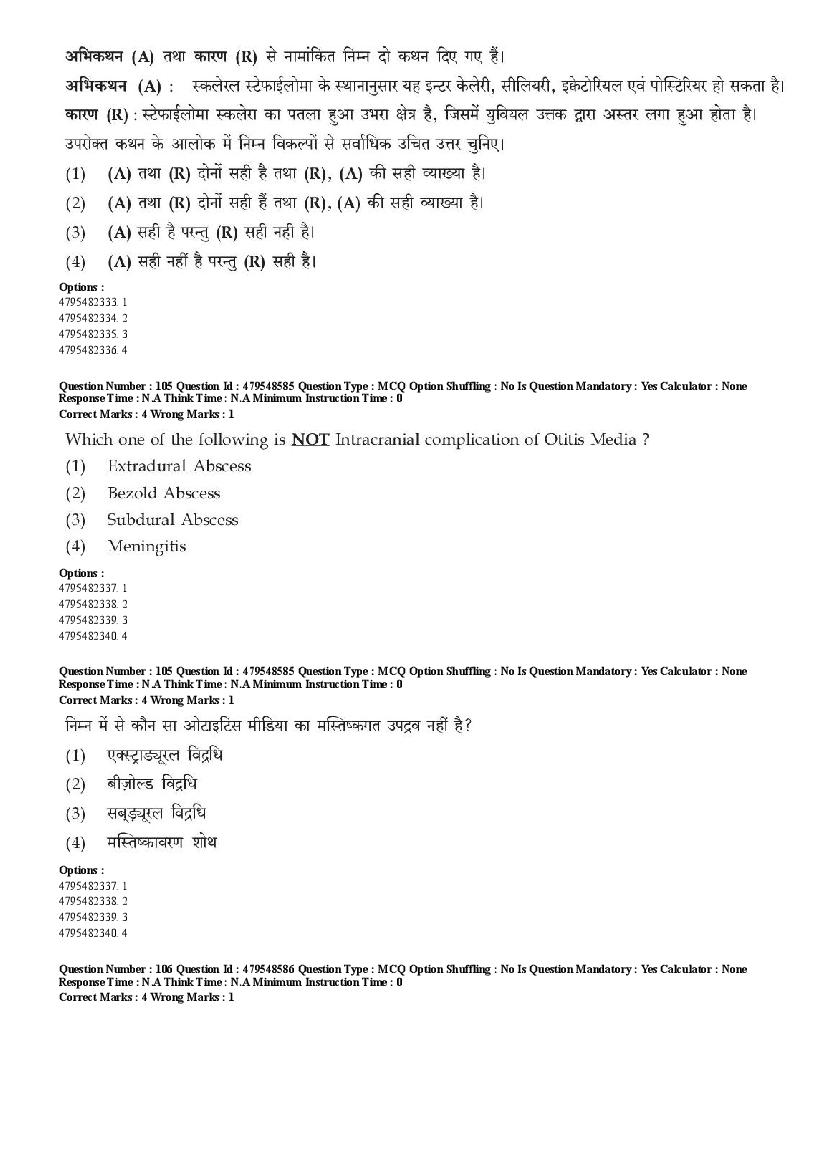 AIAPGET 2023 Question Paper PDF (Ayurveda, Homoeopathy, Siddha, Unani)