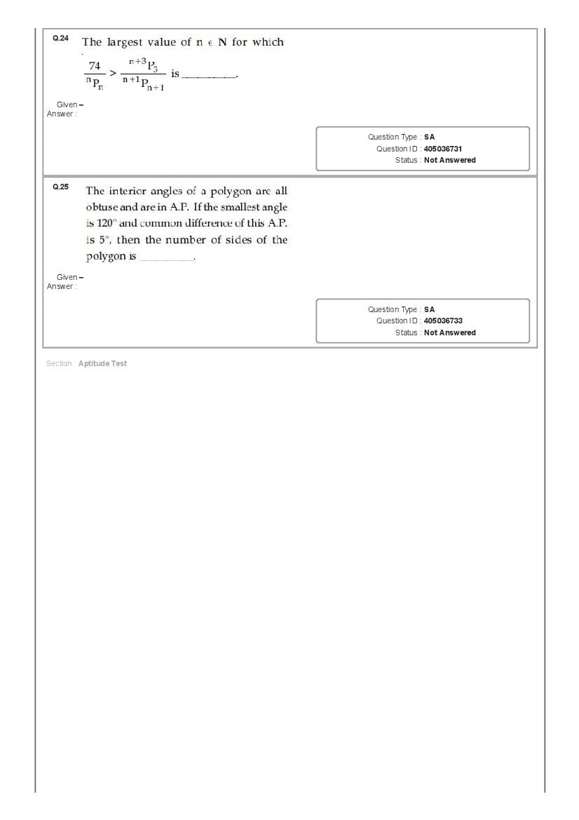 JEE Main 2020 Question Paper PDF (Shift-wise, 22 Papers)