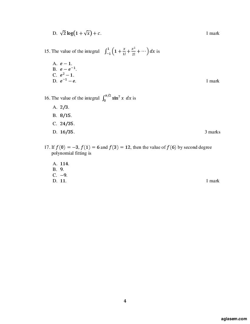 ACET 2018 Question Papers PDF with Solutions (3 Sessions)