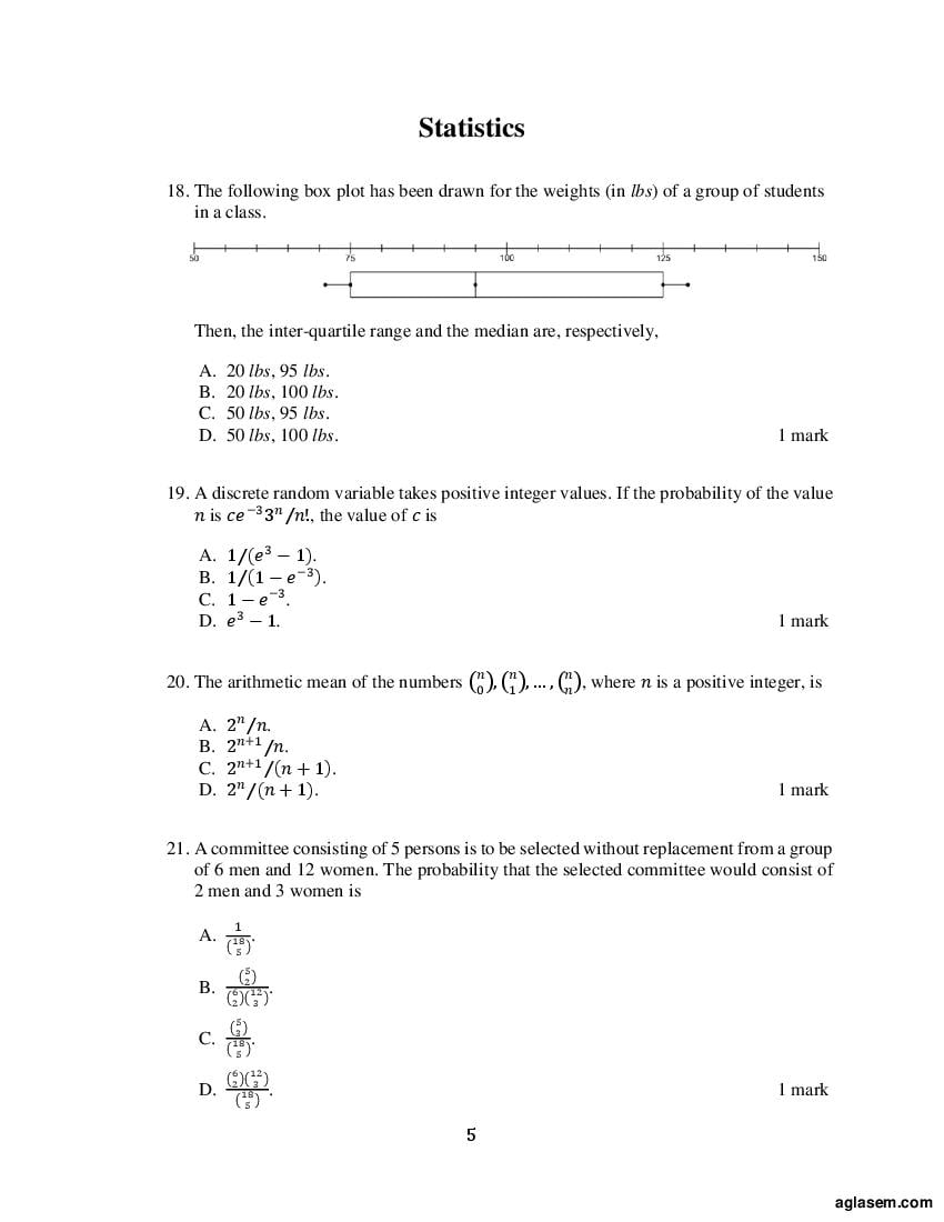 ACET 2018 Question Papers PDF with Solutions (3 Sessions)