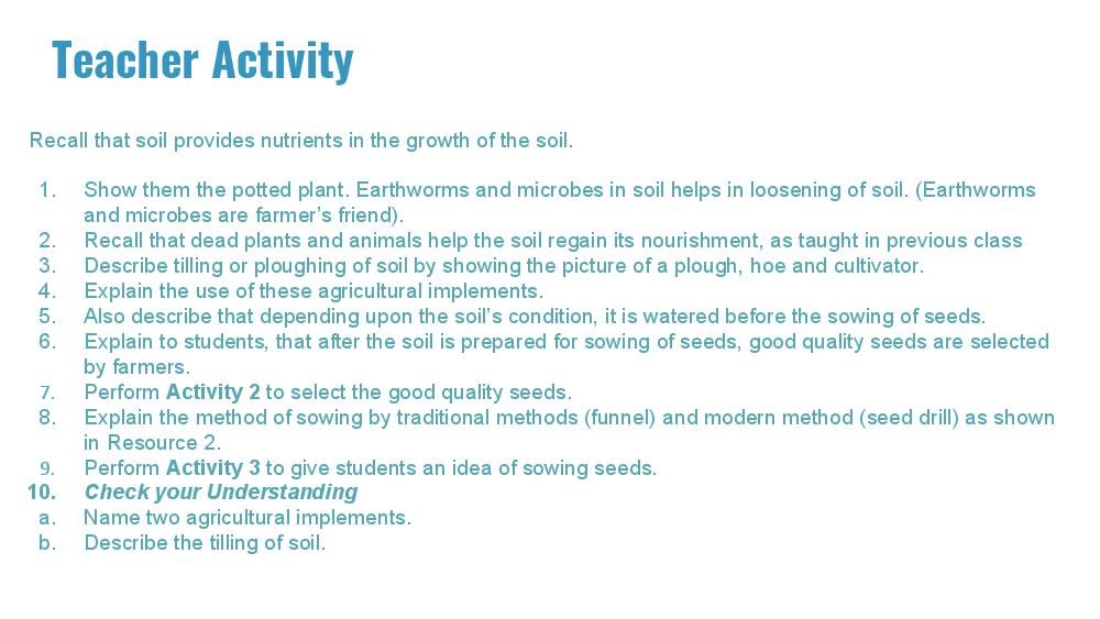 Teaching Material for Class 8 Biology – NCERT CBSE Handbook for Teachers