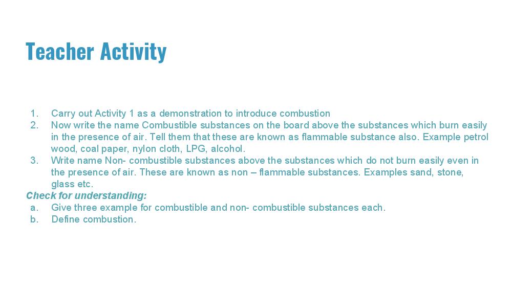 Teaching Material for Class 8 Chemistry – NCERT CBSE Handbook for Teachers