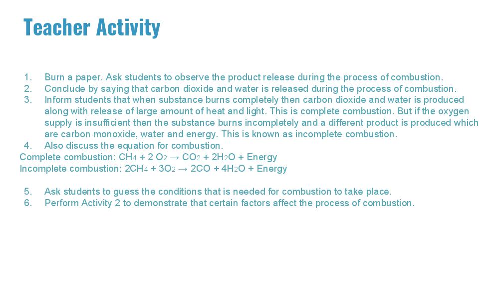 Teaching Material for Class 8 Chemistry – NCERT CBSE Handbook for Teachers