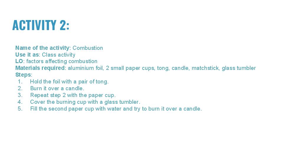 Teaching Material for Class 8 Chemistry – NCERT CBSE Handbook for Teachers