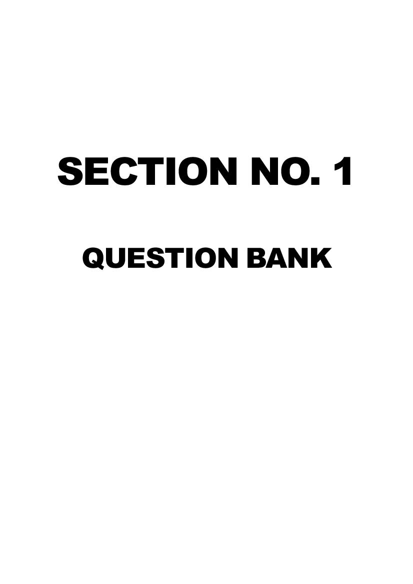 GSEB SSC Question Bank for English 1 - Page 1