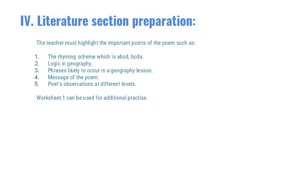 Teaching Material for Class 8 English – NCERT CBSE Handbook for Teachers