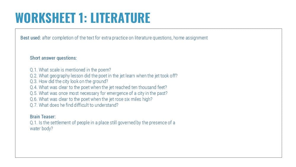 Teaching Material for Class 8 English – NCERT CBSE Handbook for Teachers
