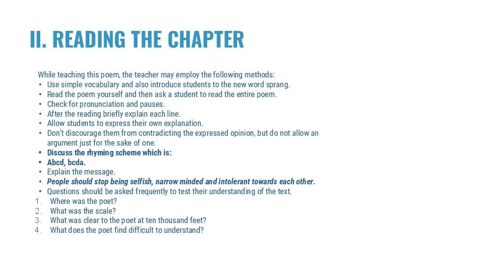 Teaching Material for Class 8 English – NCERT CBSE Handbook for Teachers