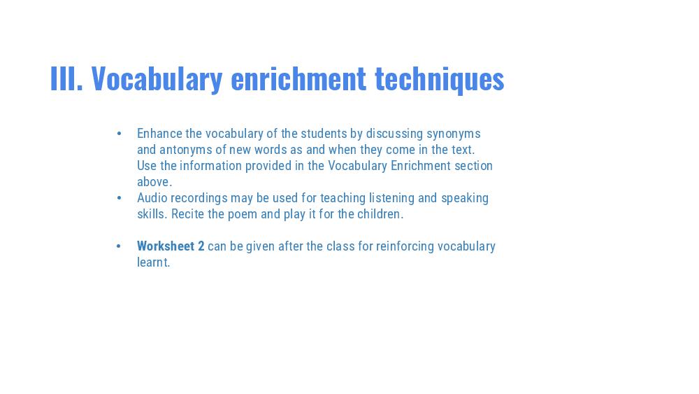 Teaching Material for Class 8 English – NCERT CBSE Handbook for Teachers