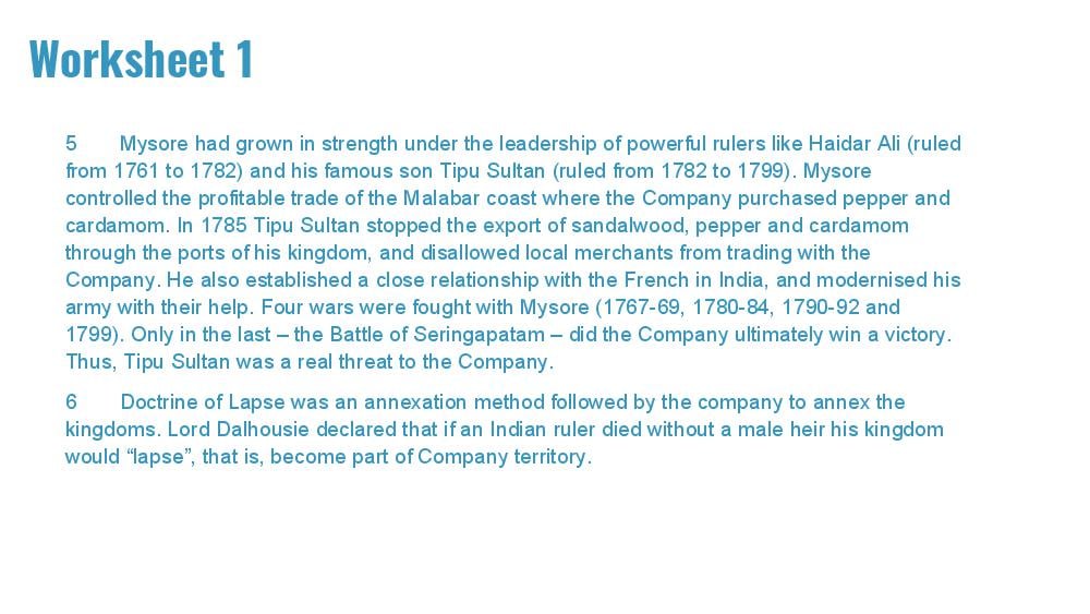 Teaching Material for Class 8 History – NCERT CBSE Handbook for Teachers
