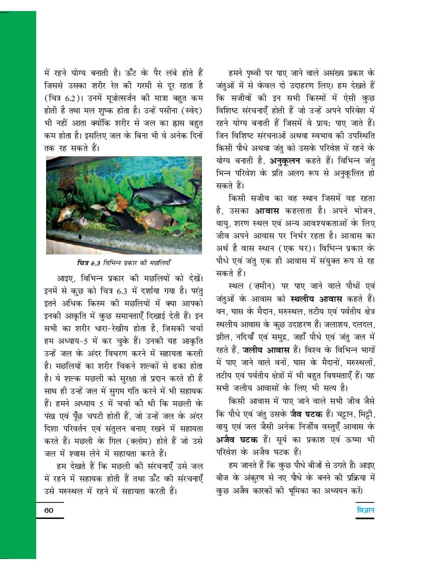 NCERT Book Class 6 Science Chapter 6 Changes Around Us (हमारे चारों ओर ...