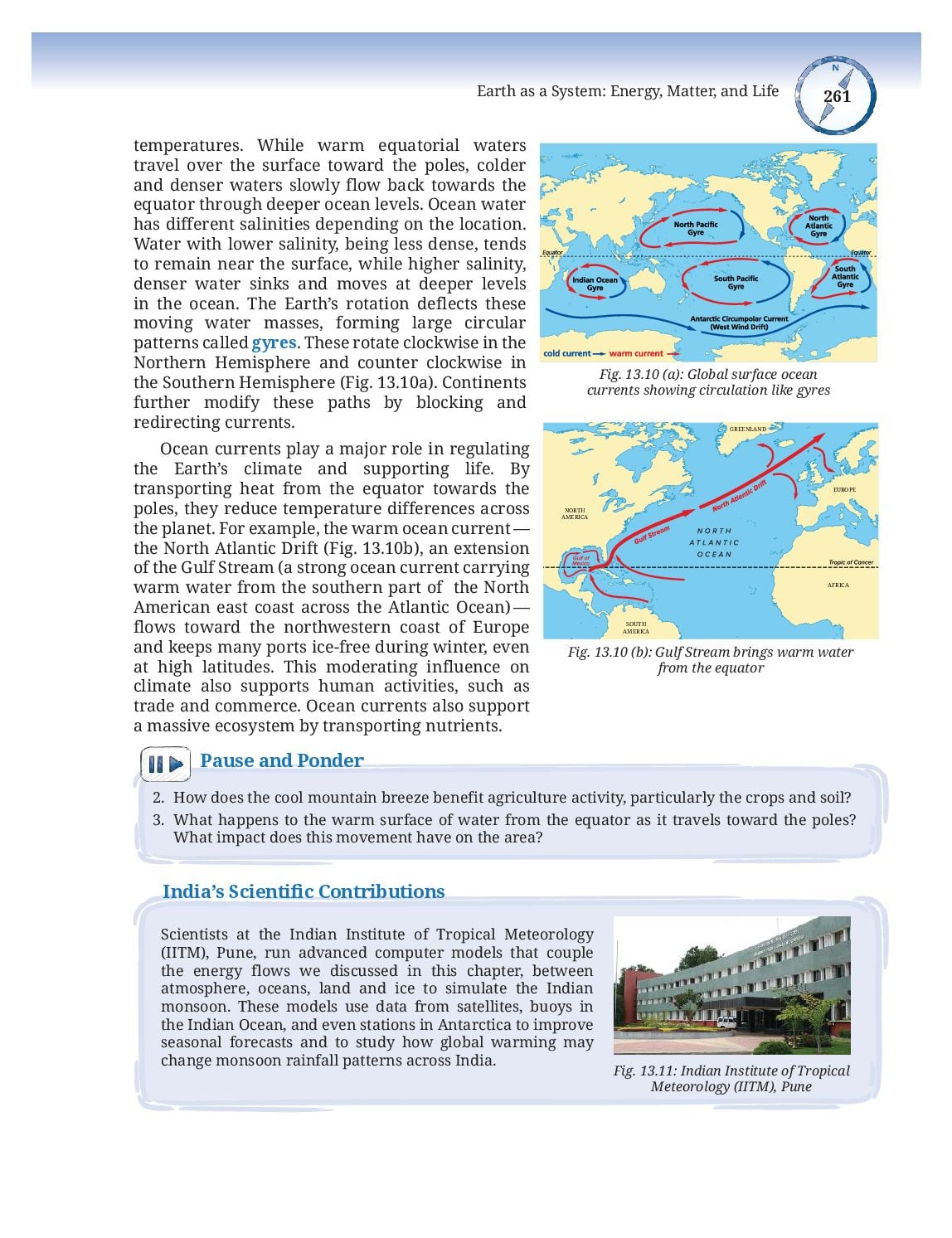 NCERT Class 9 Science Chapter 13 PDF – Earth as a System: Energy, Matter, and Life (2026-27)