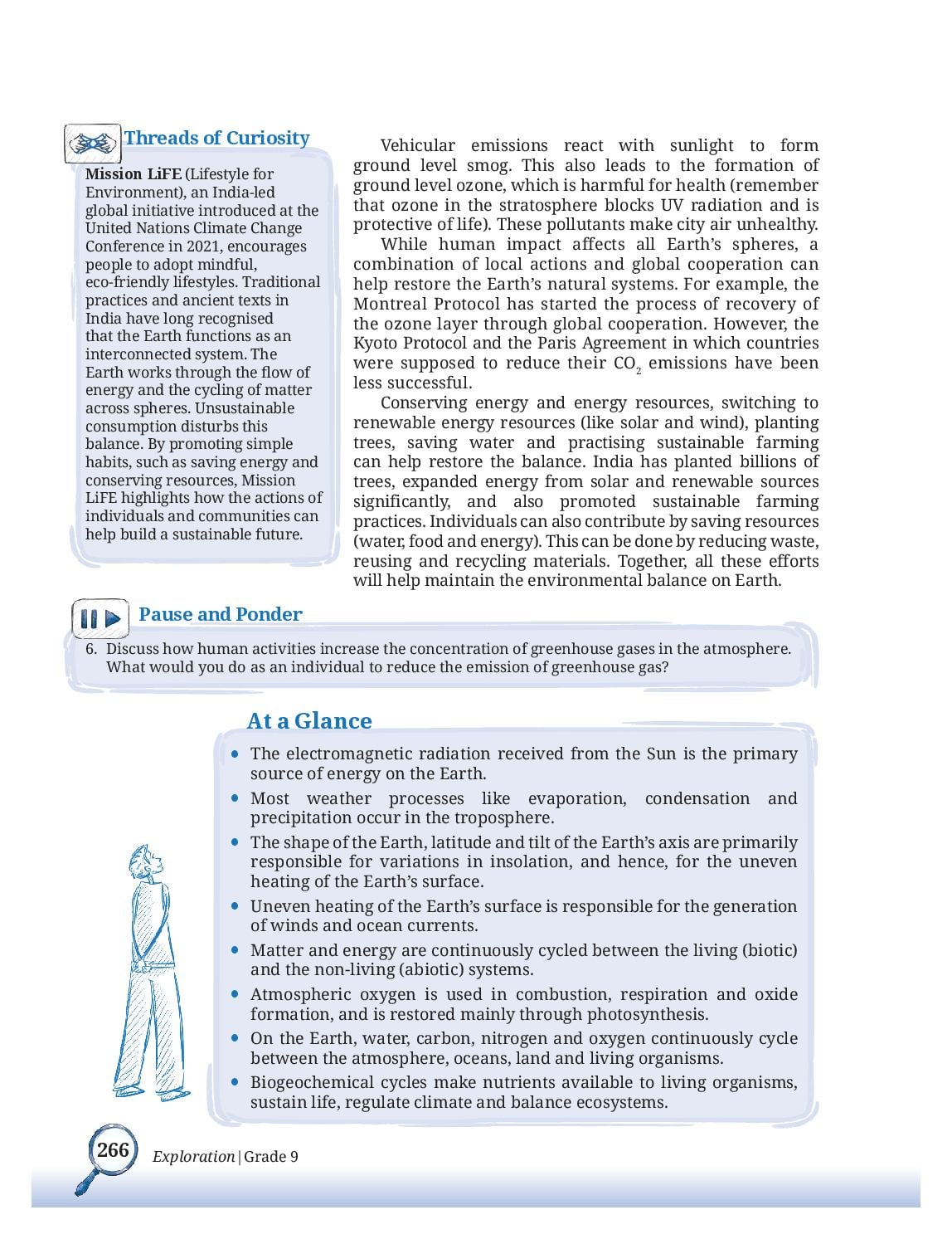 NCERT Class 9 Science Chapter 13 PDF – Earth as a System: Energy, Matter, and Life (2026-27)