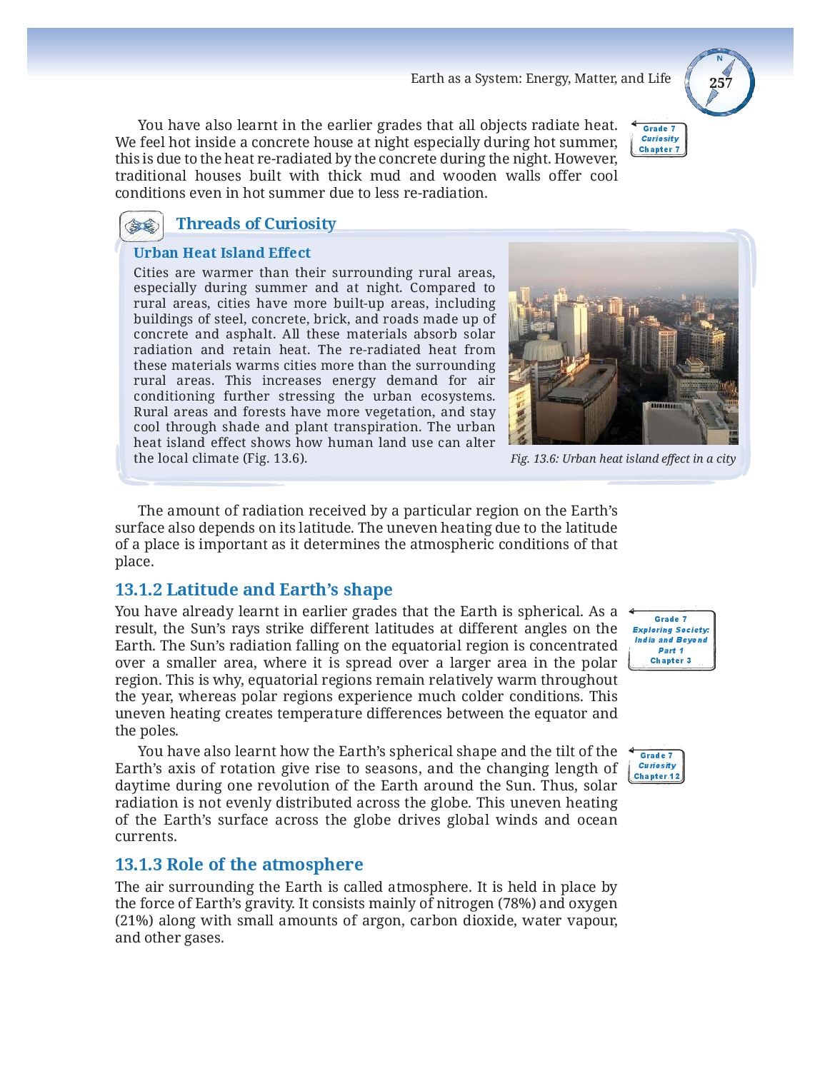 NCERT Class 9 Science Chapter 13 PDF – Earth as a System: Energy, Matter, and Life (2026-27)