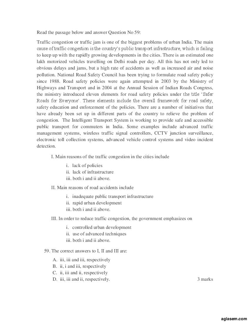 ACET 2016 Question Papers PDF with Solutions (May, October)