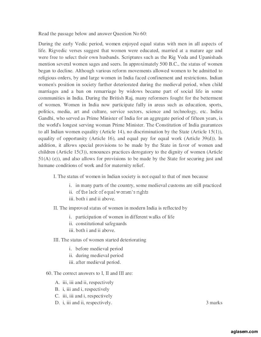 ACET 2016 Question Papers PDF with Solutions (May, October)