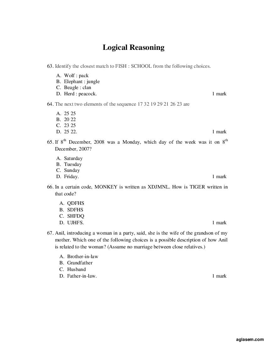 ACET 2016 Question Papers PDF with Solutions (May, October)