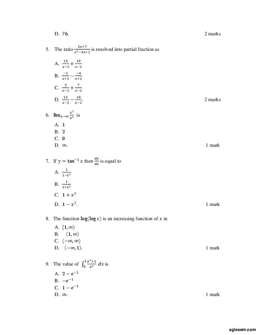 ACET 2016 Question Papers PDF with Solutions (May, October)