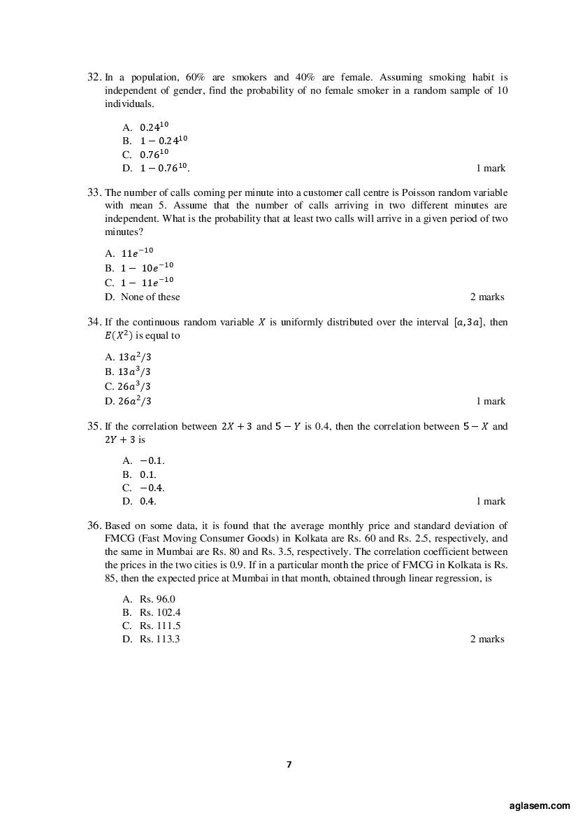 ACET 2019 Question Papers PDF with Solutions (June, September)