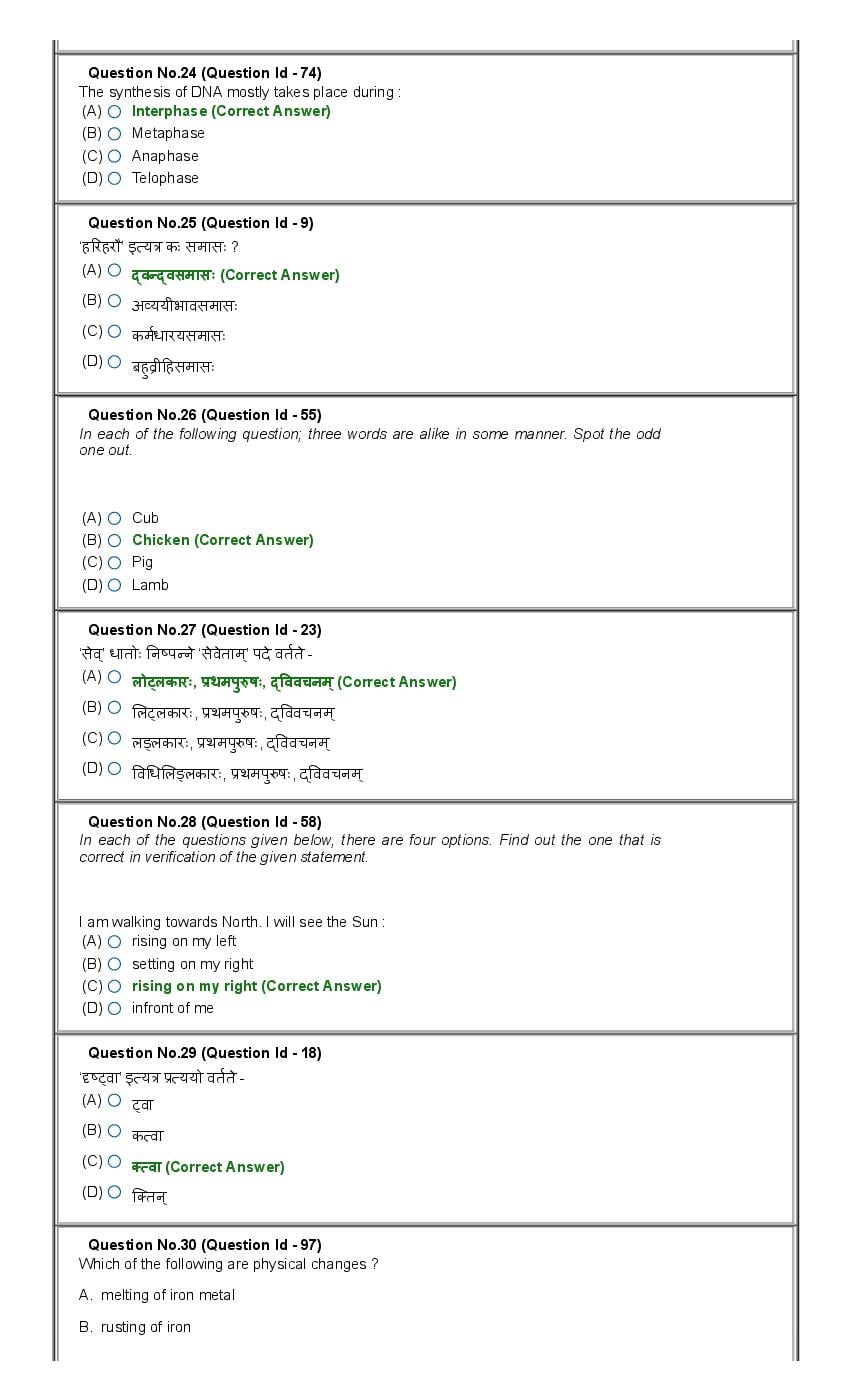 JNUEE 2020 Question Paper PDF (100 Papers, BA to PhD)