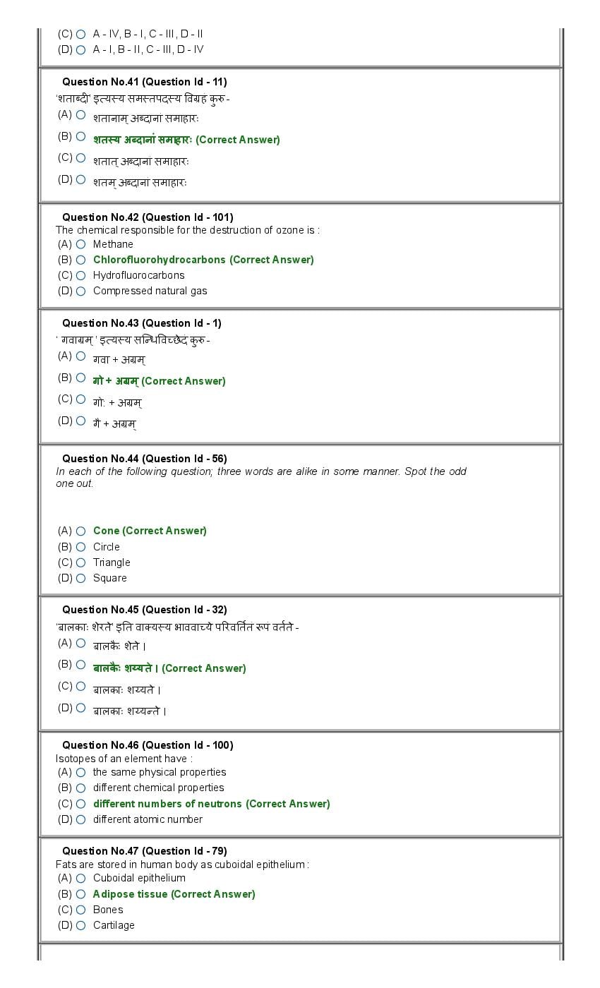 JNUEE 2020 Question Paper PDF (100 Papers, BA to PhD)