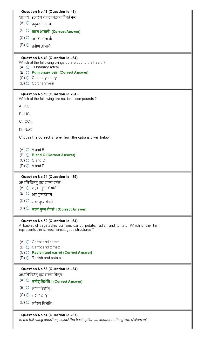 JNUEE 2020 Question Paper PDF (100 Papers, BA to PhD)