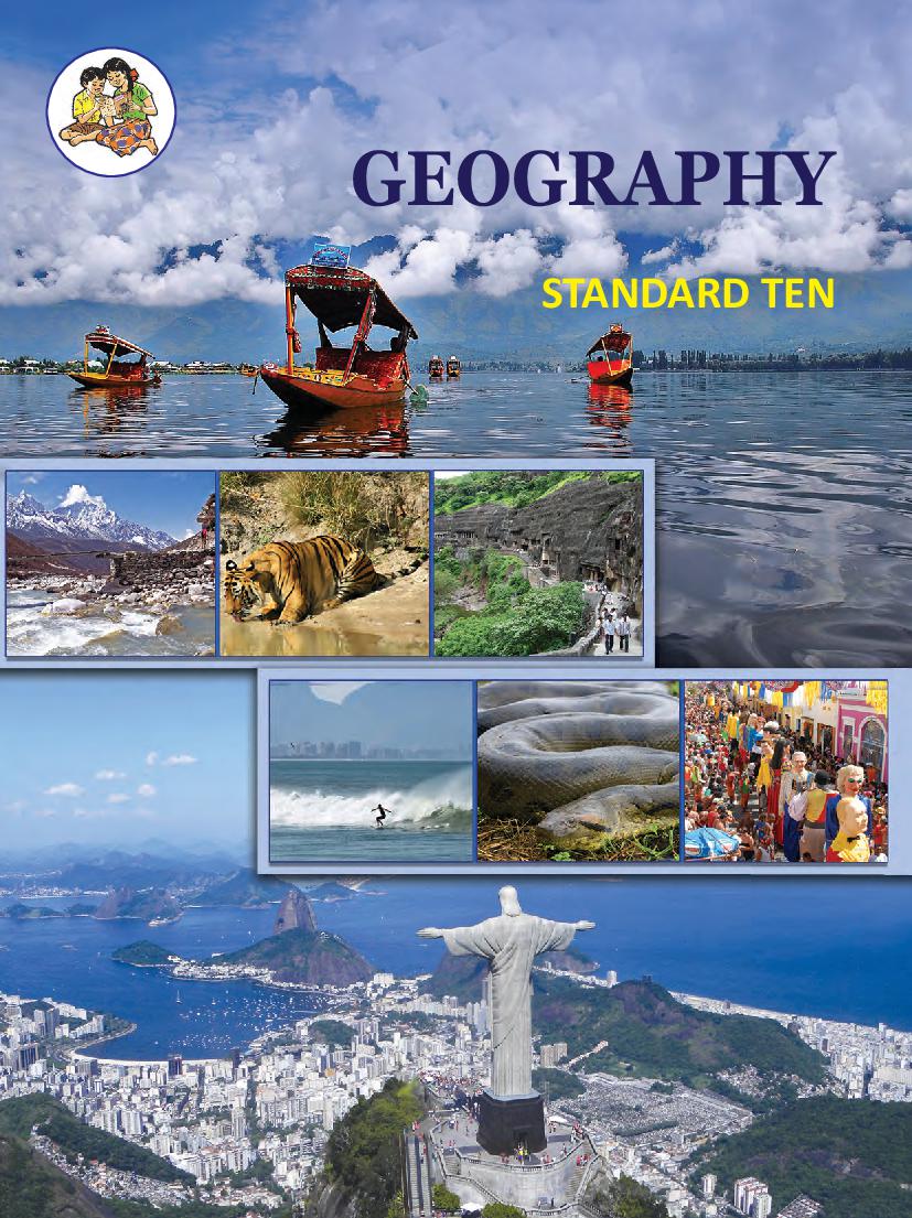 Maharashtra Board 10th Std Geography Textbook - Page 1