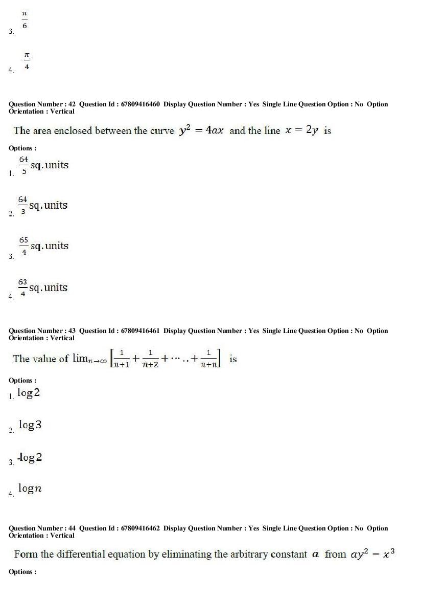 AP ECET 2018 Question Paper PDF with Answer Key (12 Papers)