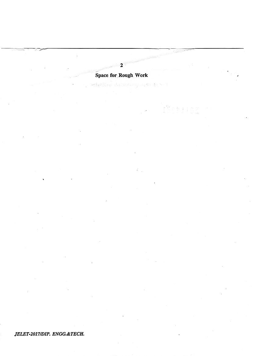 WB JELET 2017 Question Paper PDF: Engineering, B.Sc., Pharmacy