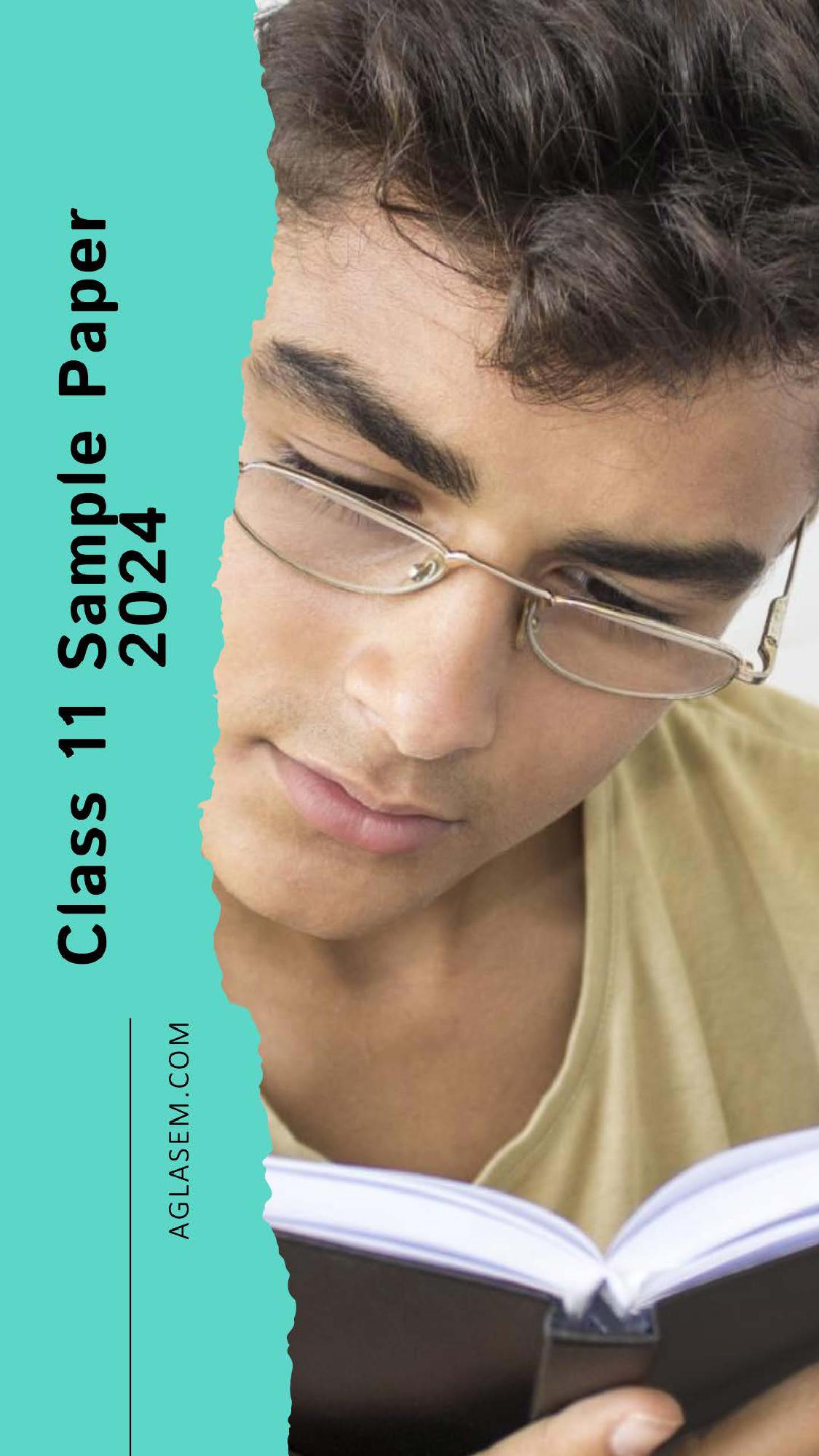 Class 11 Sample Paper 2024 Hindi - Page 1