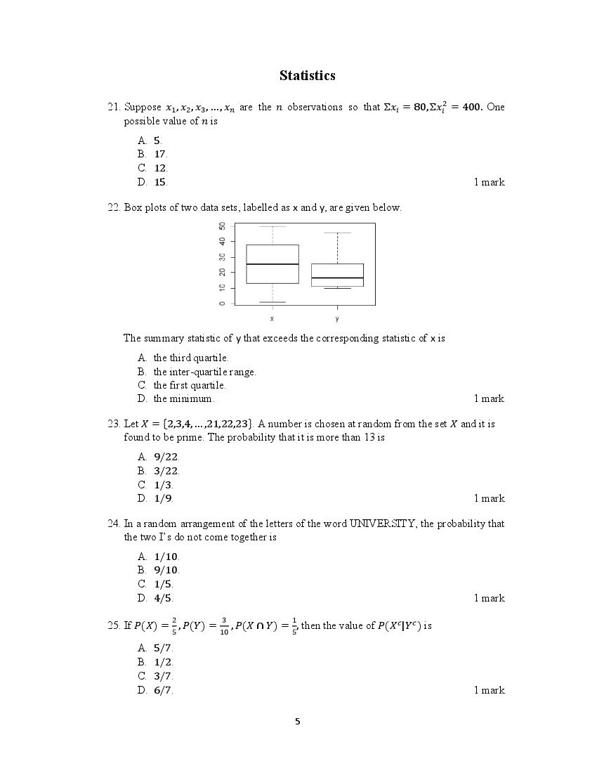 ACET 2020 Question Papers PDF with Solutions (February, October)