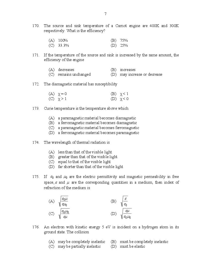 CUSAT CAT 2017 Question Papers PDF (B.Tech, LET, Law, PG: 27 Papers)