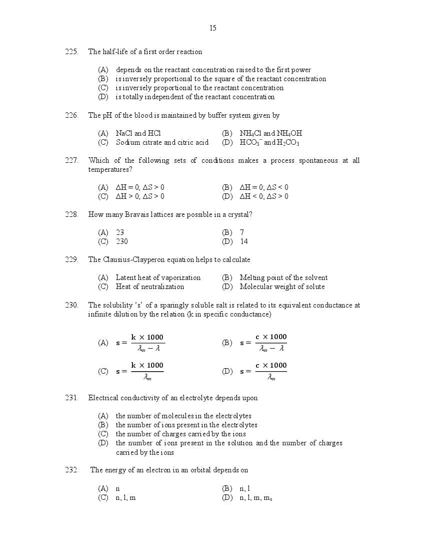 CUSAT CAT 2017 Question Papers PDF (B.Tech, LET, Law, PG: 27 Papers)